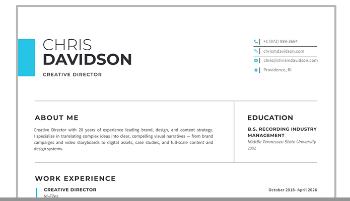 Chris%20Davidson%20|%20Creative%20Marketing%20Director